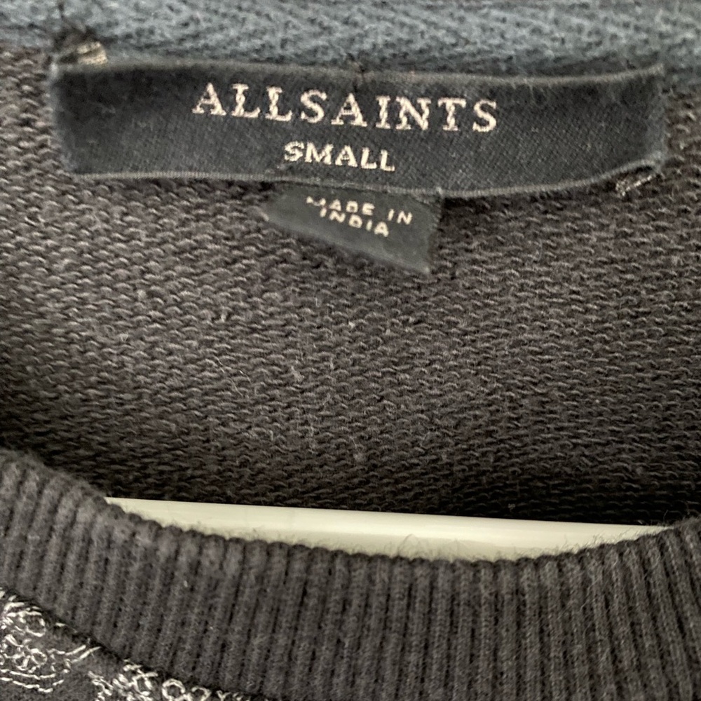 All Saints Printed Sweatshirt - Picture 4 of 7